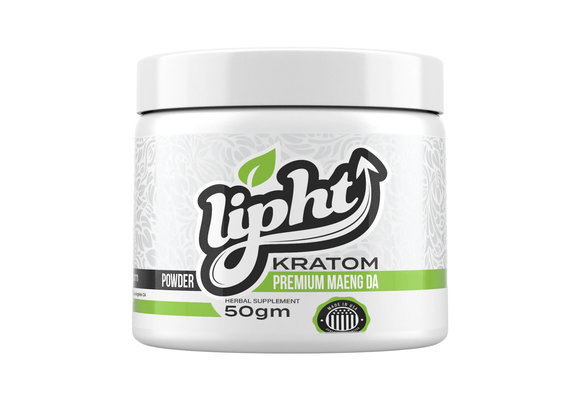 Lipht - Kratom Powder Premium Maeng Da 50g
