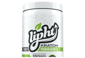 Lipht - Kratom Powder Premium Maeng Da 350g