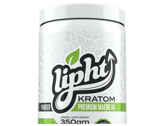 Lipht - Kratom Powder Premium Maeng Da 350g