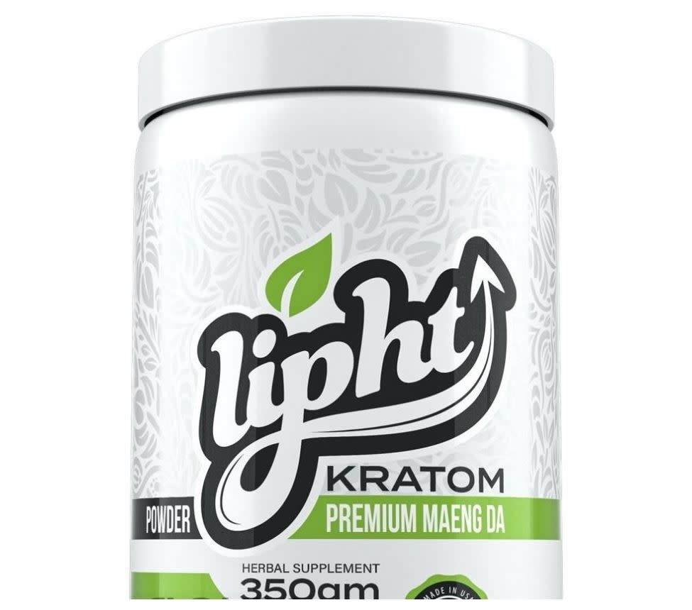 Lipht - Kratom Powder Premium Maeng Da 350g