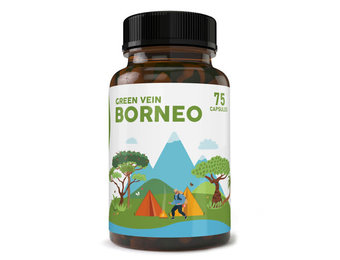 Pure Zen - Kratom Capsule Green Vein Borneo 75ct