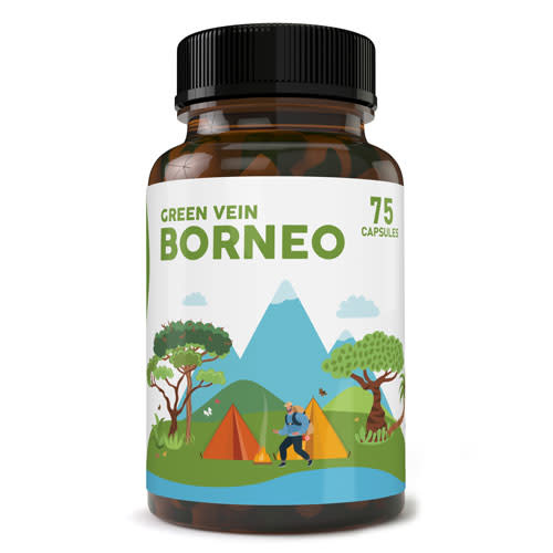 Pure Zen - Kratom Capsule Green Vein Borneo 75ct