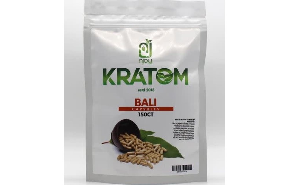 NJOY - Kratom Capsule Bali 150ct