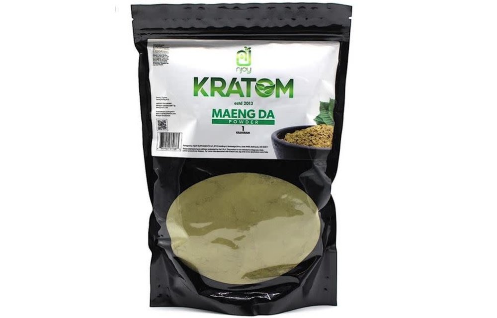 NJOY - Kratom Powder Maeng Da 1 Kilo