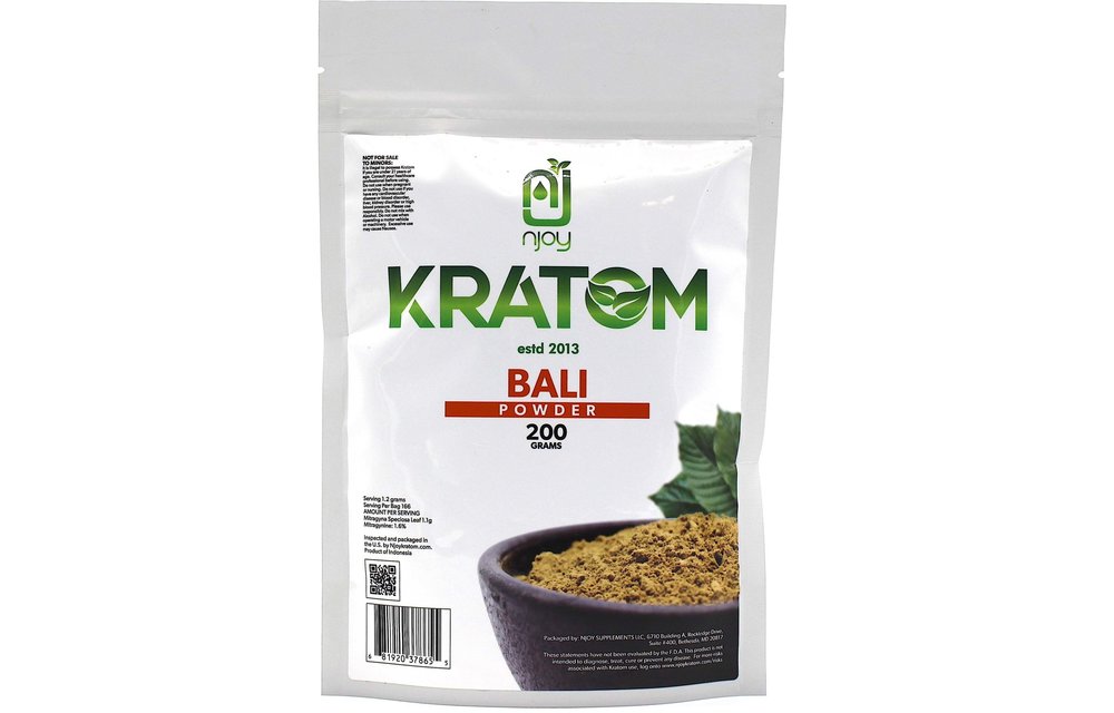 NJOY - Kratom Powder Bali 200g