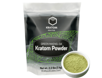 Kratom Krates - Kratom Powder Green Maeng Da 50g