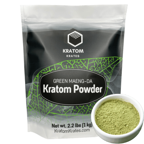 Kratom Krates - Kratom Powder Green Maeng Da 50g