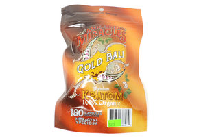 Modern Day Miracles - Kratom Capsule Gold Bali 180ct