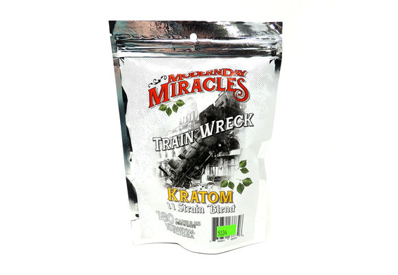 Modern Day Miracles - Kratom Capsule Trainwreck 180ct