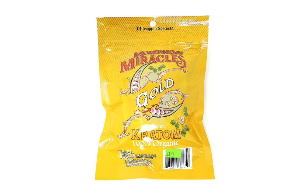 Modern Day Miracles - Kratom Capsule Gold 180ct