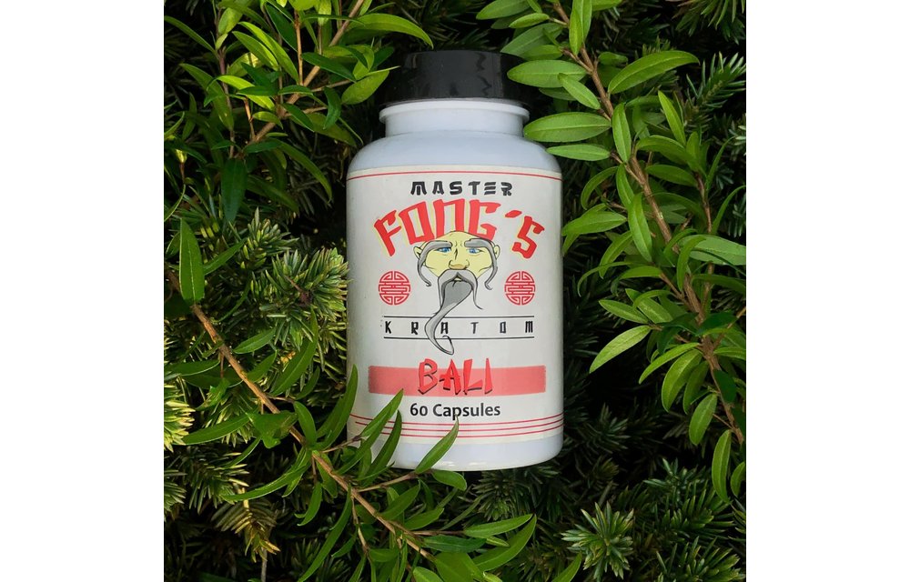 Master Fongs - Kratom Capsule Bali 60ct