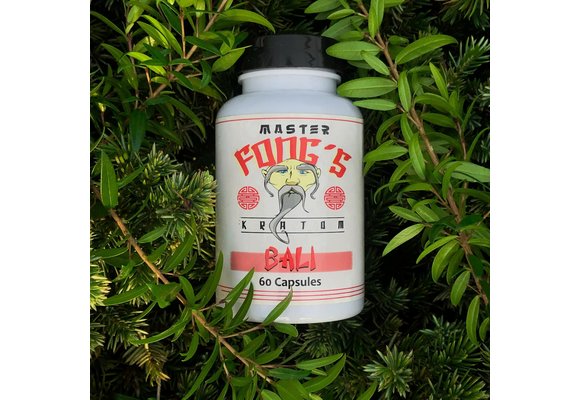 Master Fongs - Kratom Capsule Bali 60ct