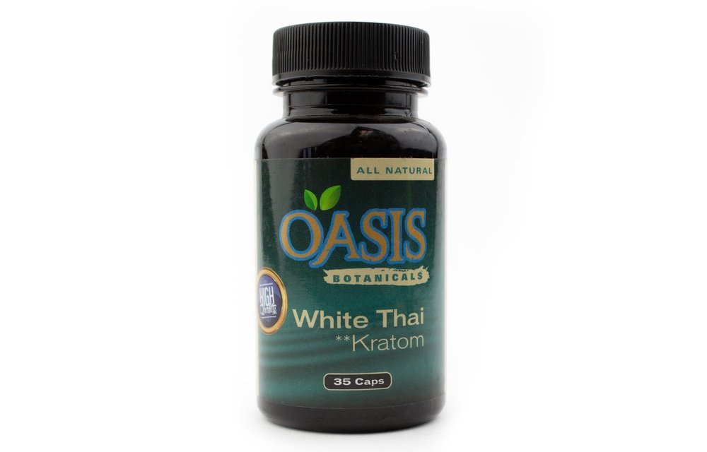 Oasis Botanicals - Kratom Capsule White Thai 35ct