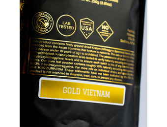 Krizzurp  & Co - Kratom Powder Maeng Da Gold Vietnam (Extra Strength) 1kg