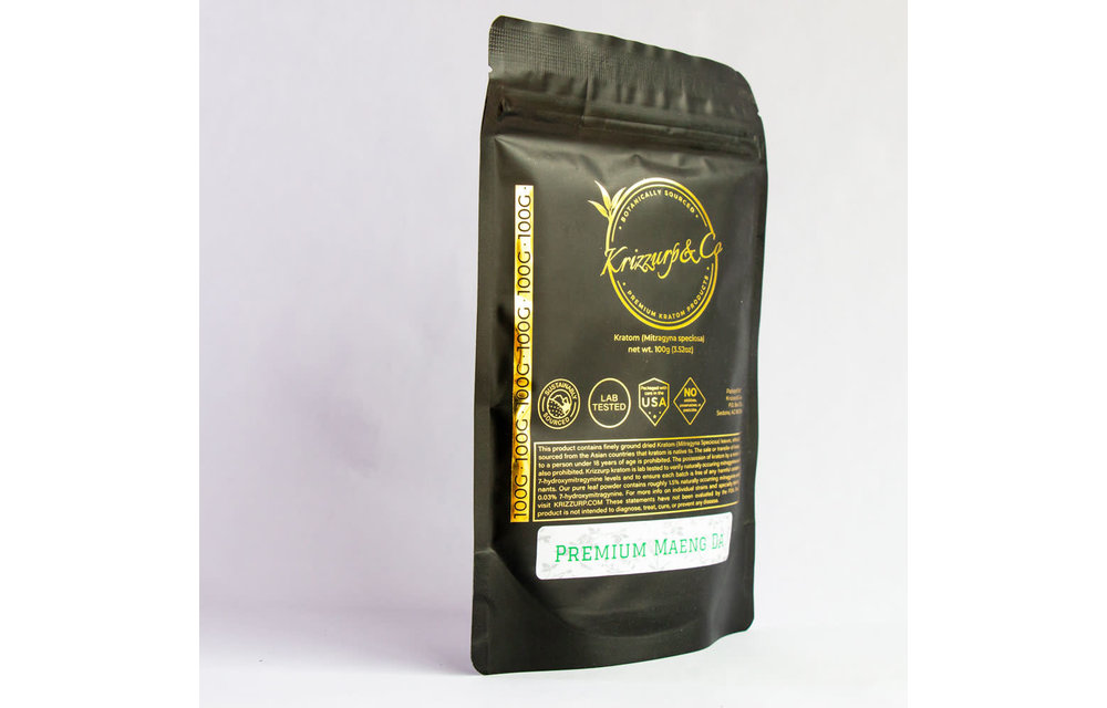 Krizzurp & Co - Kratom Powder Premium Maeng Da 500g