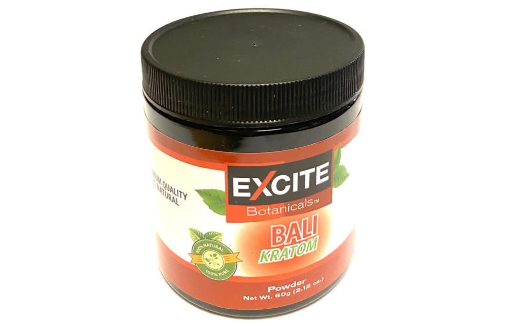 Excite Botanicals - Kratom Powder Bali 60gm
