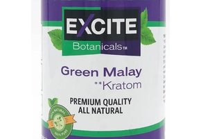 Excite Botanicals - Kratom Capsule Green Malay 75ct
