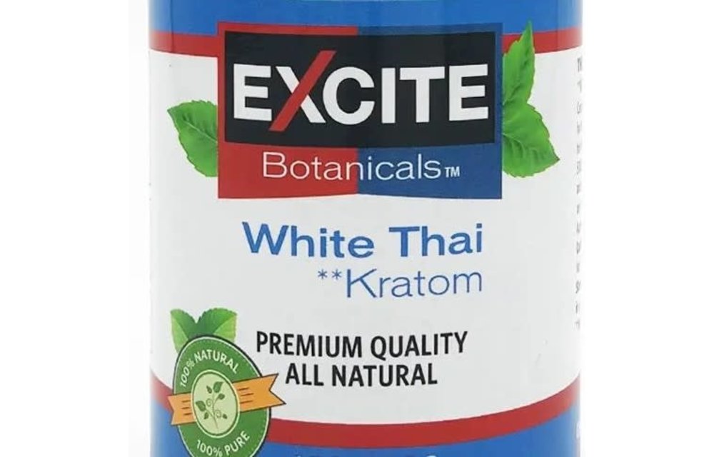 Excite Botanicals - Kratom Capsule White Thai 75ct