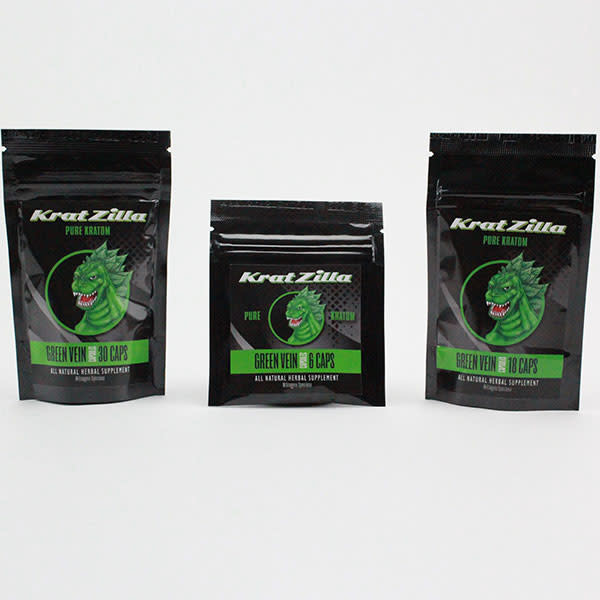 Kratzilla - Kratom Capsule Green Vein 6ct