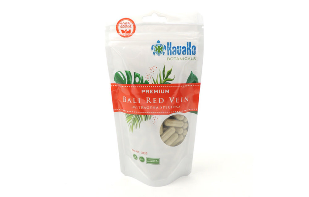 Kavako - Kratom Capsule Bali Red Vein 1oz