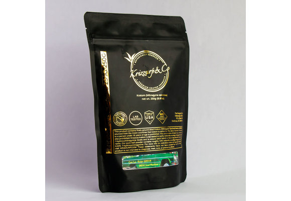 Krizzurp  & Co - Kratom Powder Green Indo 1kg