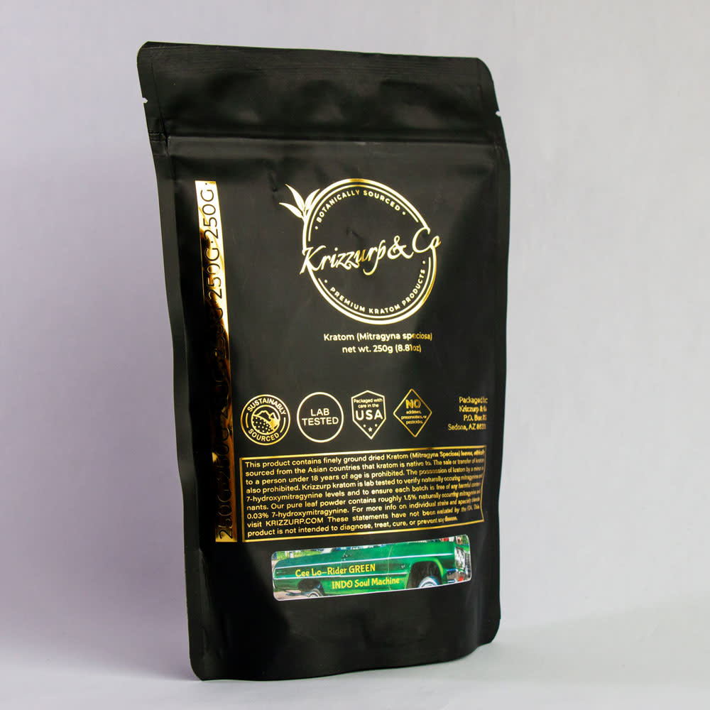 Krizzurp  & Co - Kratom Powder Green Indo 1kg