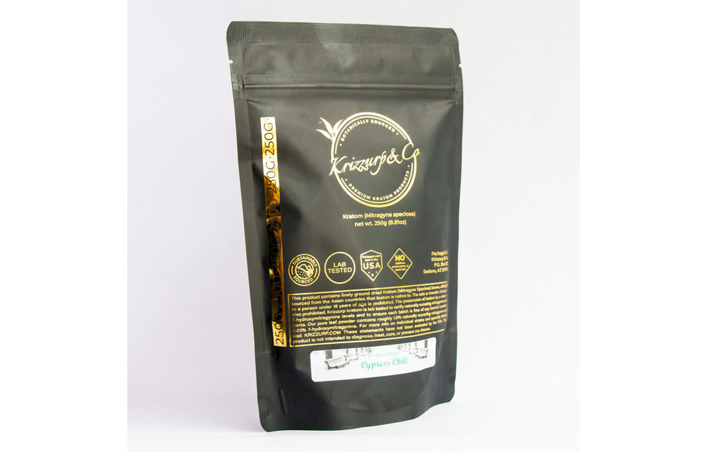 Krizzurp  & Co - Kratom Powder Green Vein Cypress 1kg