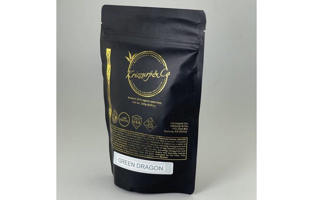 Krizzurp & Co - Kratom Powder Green Dragon 100g
