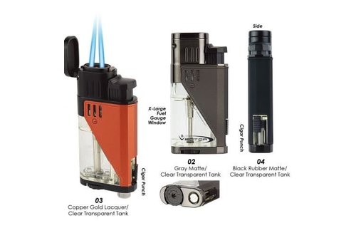 Vector - Torch Lighter Double Flame Twister