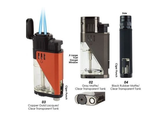 Vector - Torch Lighter Double Flame Twister
