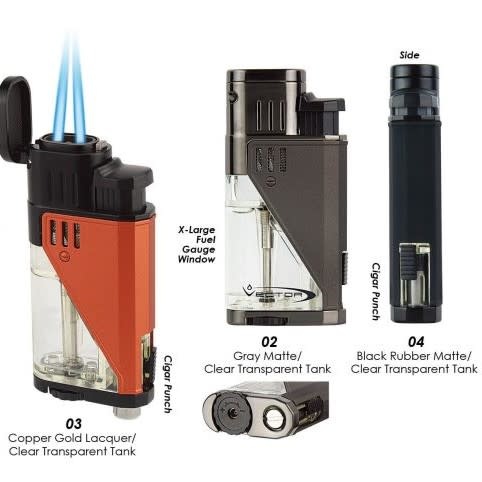 Vector - Torch Lighter Double Flame Twister