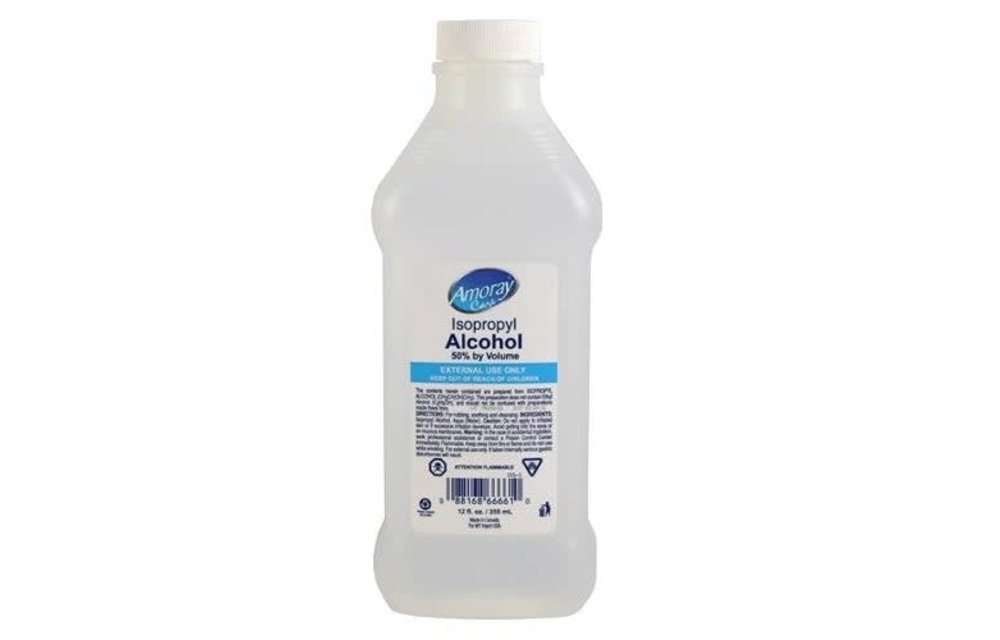 Amoray - Isopropyl Rubbing Alcohol 50% 12oz.