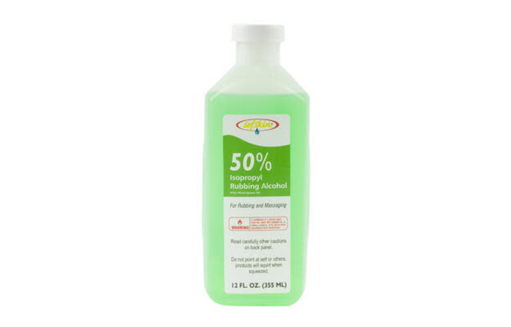 Amoray - Isopropyl Rubbing Alcohol 50% (with Wintergreen Oil) 12oz.