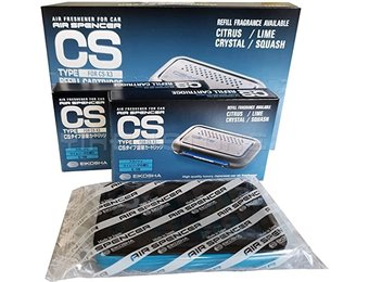 Eikosha - Car Freshener Air Spencer Refill CS-X3 Squash Lime Soda