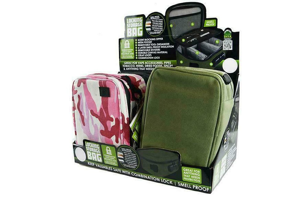 Smoke Zilla - Smell Proof Locking Storage Bag