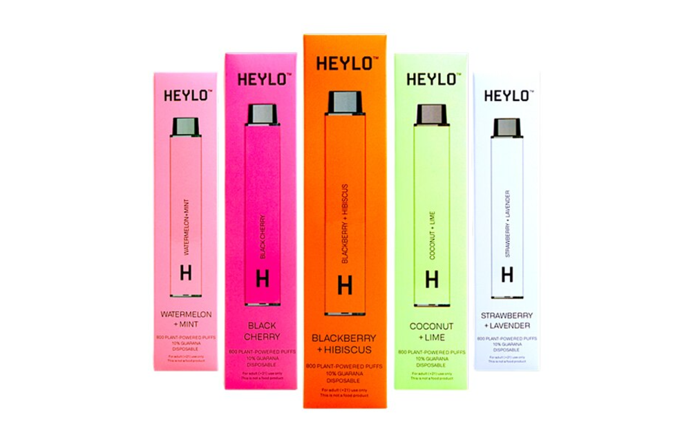 Heylo - Disposable Vape Pen No Nicotine 800