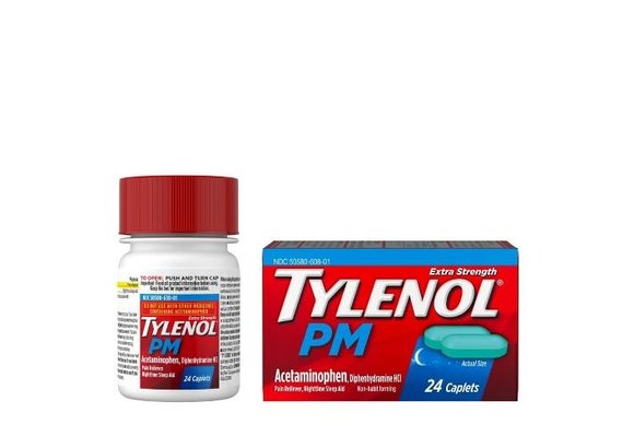 Tylenol - Fever Reliever Extra Strength PM 24ct