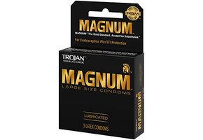 Trojan - Lubricated Latex Condom Magnum 3ct