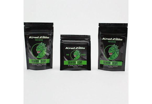 Kratzilla - Kratom Capsule Green Vein 18ct