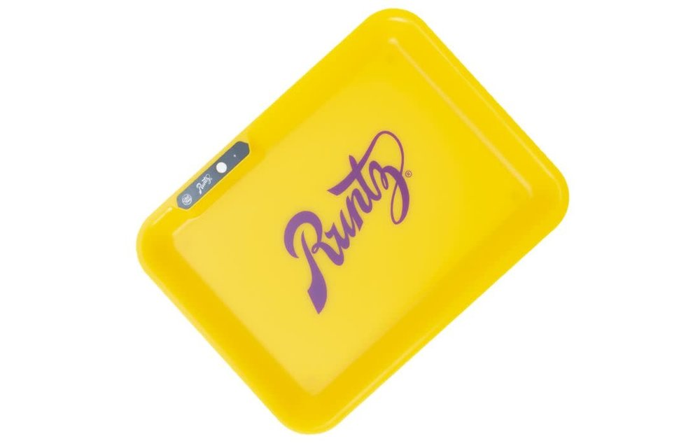 Runtz - Rolling Tray Glow Trays (YELLOW)