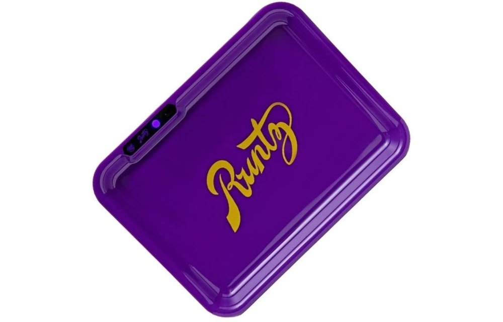 Runtz - Rolling Tray Glow Trays (PURPLE)