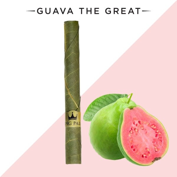 King Palm - Pre Rolled Terpene Infused Tobacco Free Single Roll Guava the Great