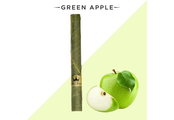 King Palm - Pre Rolled Terpene Infused Tobacco Free Single Roll Green Apple