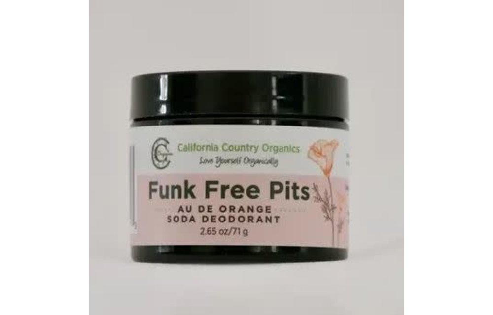 California Country Organics - Funk Free Pits Au De Orange Soda Deodorant