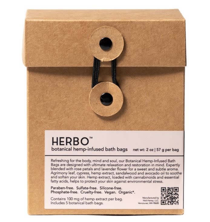 Herbo - CBD Topical Botanical Bath Bags 5ct 500mg