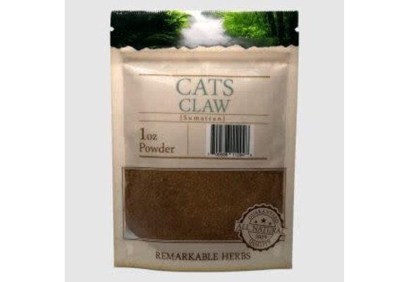 Remarkable Herbs - Supplement Powder Sumatran Cats Claw 1oz
