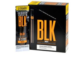 Swisher Sweets - Blunt Wrap Cigar 2ct BLK Smooth with Tip