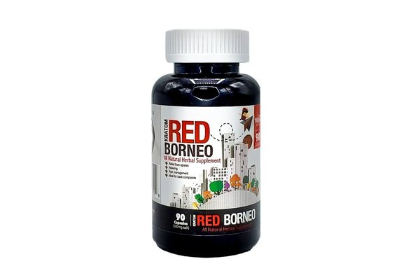 Bumble Bee - Kratom Capsule Red Vein Borneo Premium 90ct