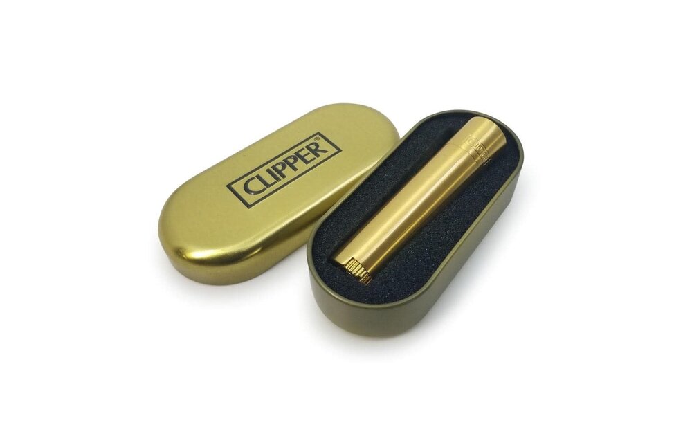 Clipper - Lighters Storage Case (Gold) (4)