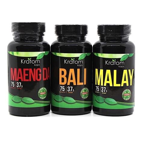 Kratom Kaps - Kratom Capsule 75ct